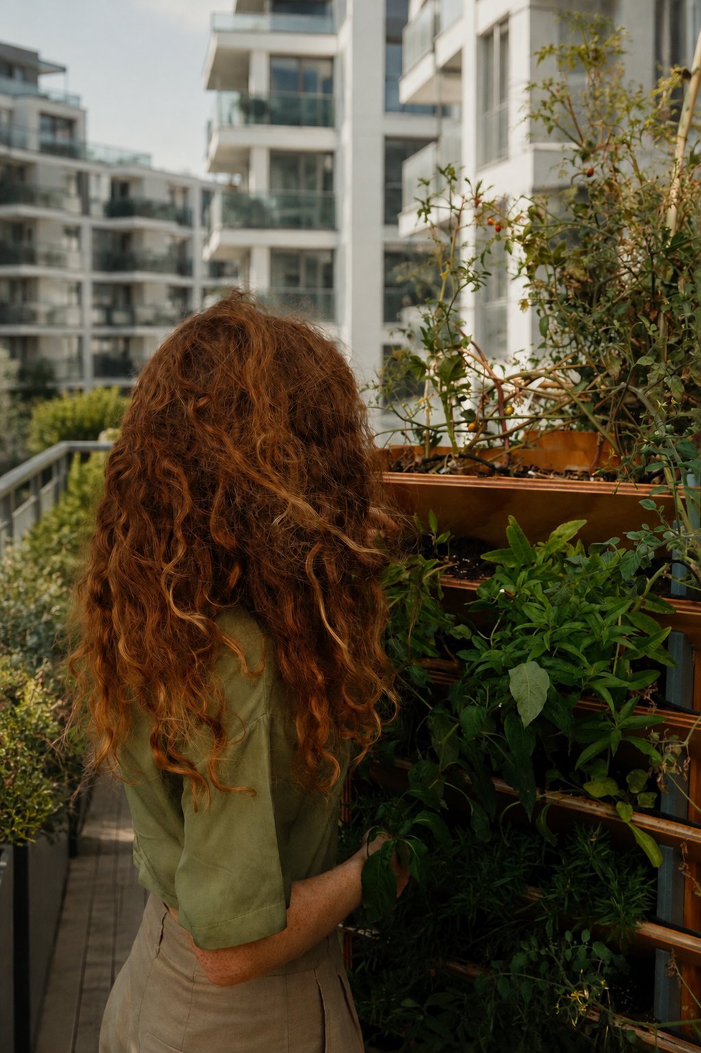 Jardin vertical Edible Balconies